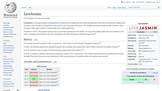 
                            6. LiveJasmin - Wikipedia