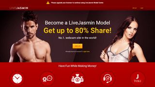 
                            2. LiveJasmin.com - Model Center