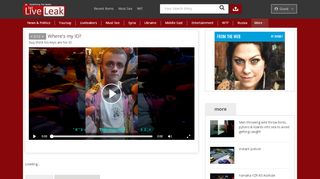 
                            9. Liveleak.com - Where's my ID?