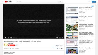 
                            9. Live(Outlook) Account Login and Sign In | Live.com Sign In - YouTube