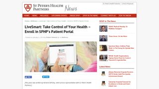 
                            4. LiveSmart: Take Control of Your Health - Enroll in SPHP's Patient Portal