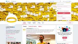 
                            3. LIVESTRONG (@livestrong) | Twitter