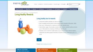 
                            5. Living Healthy Rewards - Prevea360 Health Plan