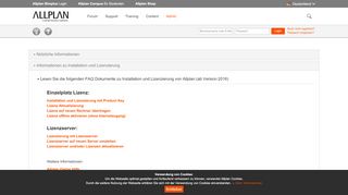 
                            9. Lizenzverwaltung - Allplan Connect