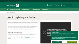 
                            6. Lloyds Bank - UK Mobile Banking - Register your …