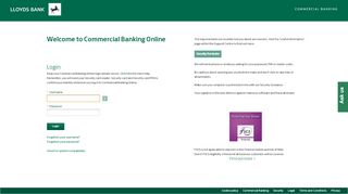 
                            2. Lloyds Commercial Banking | Login