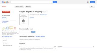 
                            6. Lloyd's Register of Shipping - Google Books Result