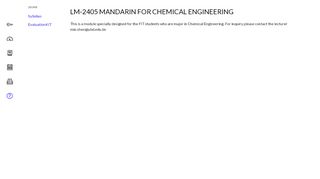 
                            2. lm-2405 mandarin for chemical engineering - Canvas LMS