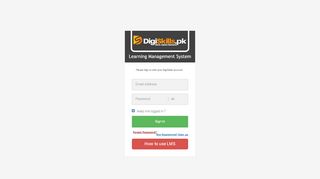 
                            6. LMS DigiSkills: Login