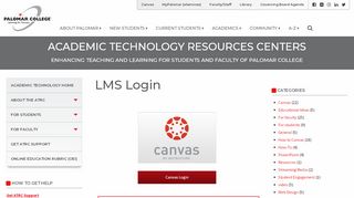 
                            1. LMS Login - Academic Technology Resources …