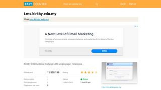 
                            3. Lms.kirkby.edu.my: Kirkby International College LMS Login ...