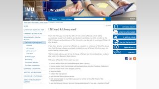 
                            5. LMUcard & Library card - University Library LMU - LMU Munich
