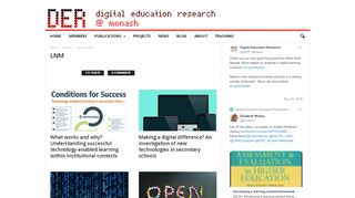 
                            8. LNM | Digital Education Research @ Monash