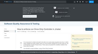 
                            4. load testing - How to enforce run Once Only Controller in Jmeter ...