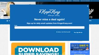 
                            3. Load Your Limit 5 Kroger Digital Coupons Today! | Kroger Krazy