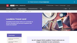 
                            6. Load&Go Travel card - Australia Post - …