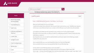 
                            3. Loan Accounts - application.axisbank.co.in