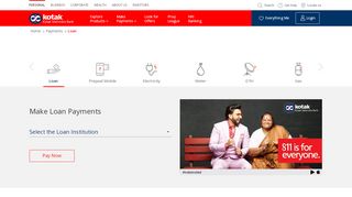 
                            1. Loan EMI Payment Methods Offered by Kotak Mahindra Bank