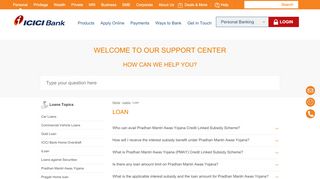 
                            4. Loan - ICICI Bank