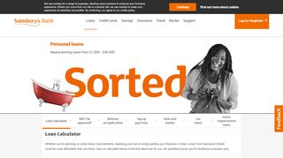 
                            1. Loans | Personal Loan Calculator | Sainsbury's Bank