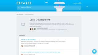 
                            6. Local Development | Divio Help & Support