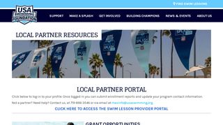 
                            8. Local Partner Resources - USA Swimming Foundation