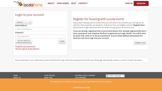 
                            6. Locata Home - Login