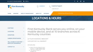
                            4. Locations - First Kentucky Bank