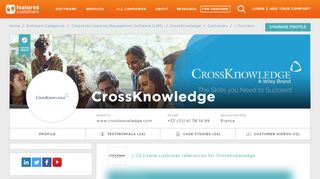 
                            7. L'Occitane customer references of CrossKnowledge