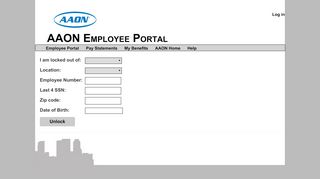 
                            5. LockoutHelp - AAON Employee - AAON Employee Portal