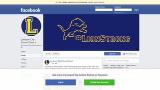 
                            5. Lockport City School District - Lockport , New York | Facebook