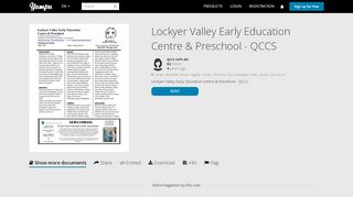
                            8. Lockyer Valley Early Education Centre & Preschool - QCCS - Yumpu