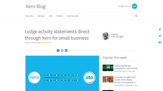 
                            10. Lodge activity statements direct through Xero for small business | Xero ...