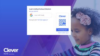 
                            1. Lodi Unified School District - Clever | Log in