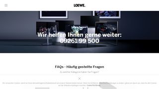 
                            1. Loewe Support - Wir helfen Ihnen weiter - TV & …