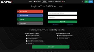 
                            9. Log back in to your account! | Bang.com