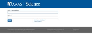 
                            5. Log in | AAAS