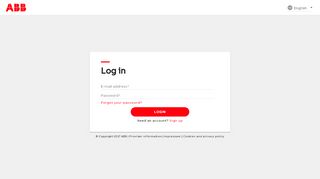 
                            3. Log in - ABB Group