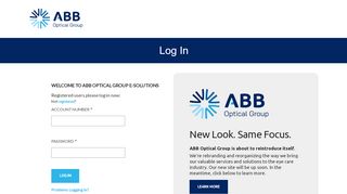 
                            7. Log In | ABB OPTICAL GROUP