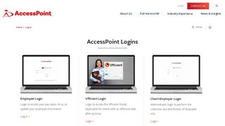 
                            2. Log In - AccessPoint - Resources for Clients and Employees