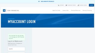 
                            4. Log In Account | GM Financial - MyAccount