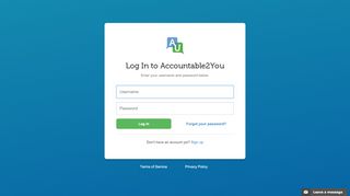 
                            6. Log in | Accountable2You