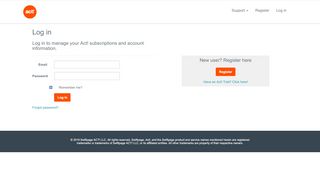 
                            6. Log in - Act! ECommerce Portal