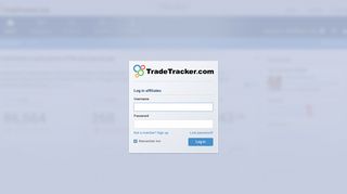 
                            8. Log in affiliates - TradeTracker.com