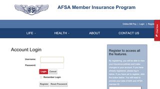 
                            9. Log In | AFSA Insurance