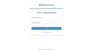 
                            3. Log in - AgentLocator