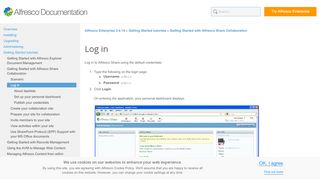 
                            4. Log in | Alfresco Documentation