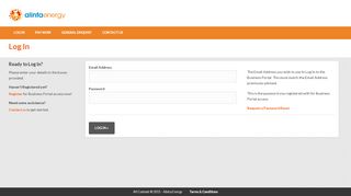 
                            4. Log In / Alinta Energy