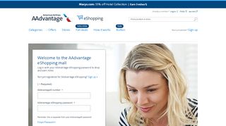 
                            8. Log In - American Airlines AAdvantage eShopping