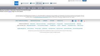 
                            2. Log In - American Express Travel Services and Travel ...